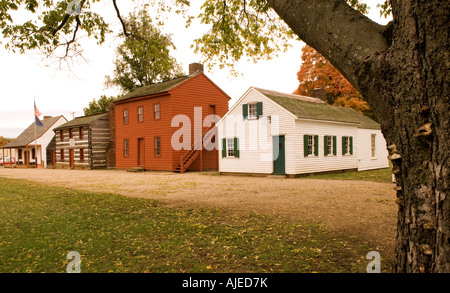 Vecchio villaggio storico a Vincennes, Indiana, STATI UNITI D'AMERICA Foto Stock