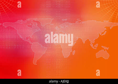 Abstract Illustrationy Foto Stock