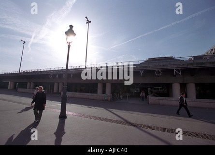 Parigi Stazione ferroviaria Gare de Lyon, Parigi, Francia Foto Stock