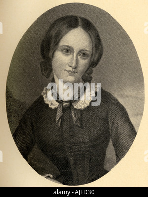 Charlotte Bronte, 1816 -1855 .romanziere inglese e poeta. Foto Stock