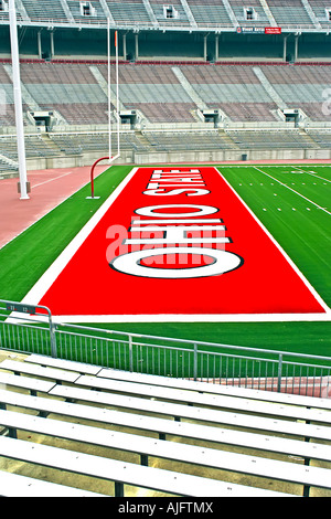 Ohio State Buckeyes football Stadium di Columbus OH Foto Stock