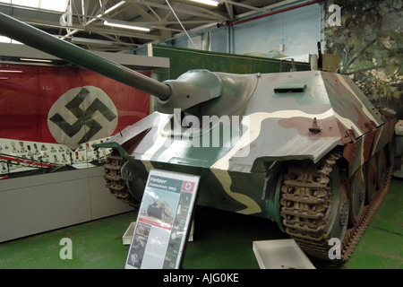 Il tedesco WW2 Jagdpanzer Hetzer Foto Stock