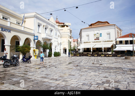 Piazza San Marco, Zante, Grecia. Foto Stock