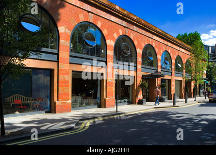 Il negozio Conran e Orrery ristorante nel quartiere alla moda di Marylebone High Street, Londra Foto Stock