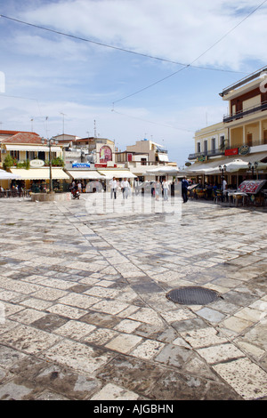 Piazza San Marco, Zante, Grecia. Foto Stock