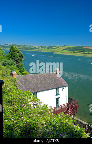 Il Boathouse nel Laugharne in cui Dylan Thomas ha vissuto Foto Stock