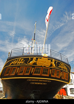 Isambard Kingdom Brunels SS Gran Bretagna nel porto di Bristol, Bristol, Regno Unito Foto Stock
