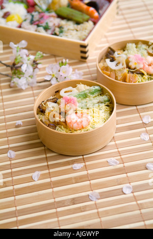 Chirashi sushi Foto Stock