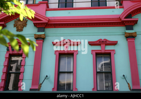 Fantasia di architettura Art deco casa in Wellington Isola del nord della Nuova Zelanda Foto Stock