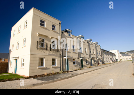 Nuovo e moderno in stile Regency case appartamenti case da Laing Homes Cleeve Park Priors Road Oakley CHELTENHAM REGNO UNITO Foto Stock