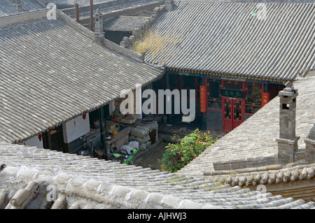 L antica città di Ping Yao Foto Stock