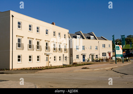 Nuovo e moderno in stile Regency case appartamenti case da Laing Homes Cleeve Park Priors Road Oakley CHELTENHAM REGNO UNITO Foto Stock