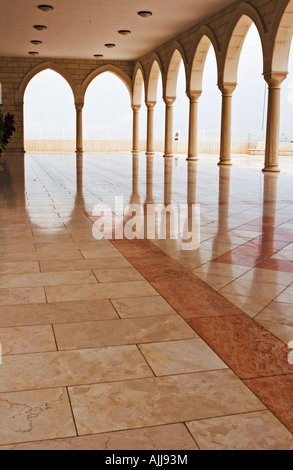 Israele Galilea superiore le corna di Hittin nebi shu bei ietro s tomba il principale luogo di pellegrinaggio per i drusi religione Foto Stock