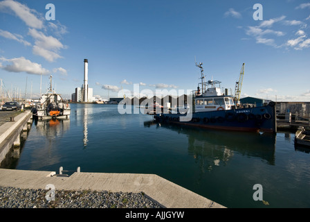 Shoreham Docks Power Station nave Sondaggio Sussex Foto Stock