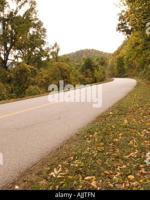 Blue Ridge Parkway North Carolina USA Foto Stock