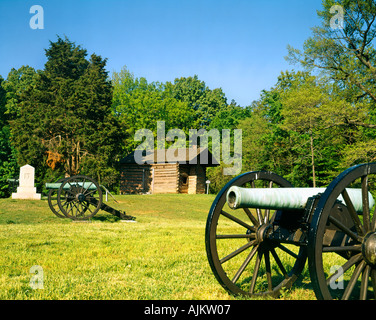 Campo di Battaglia di Chickamauga Georgia USA Foto Stock