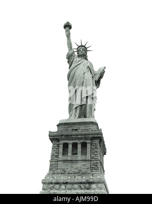 5493 15 la Statua della Libertà monumento nazionale superiore di New York Bay su Liberty Island negli Stati Uniti d'America Foto Stock
