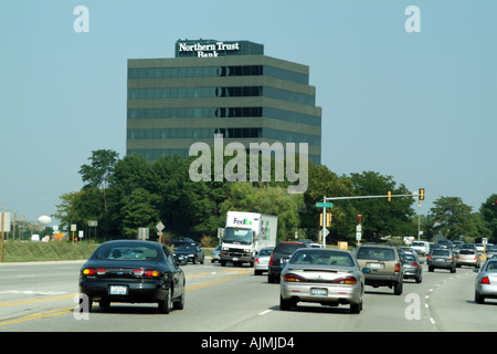 Northern Trust Bank di Chicago, Illinois, Stati Uniti d'America Foto Stock