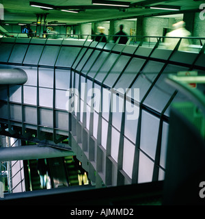 Westminster stazione della metropolitana Foto Stock