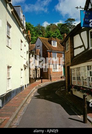 East Sussex Lewes Cliffe Chapel Hill Foto Stock