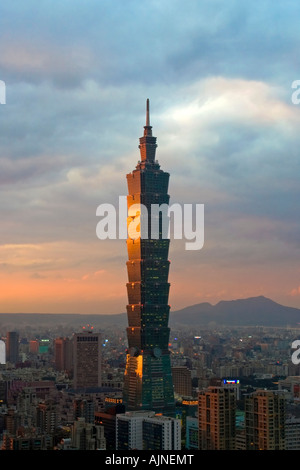 Taipei 101 Taipei Taiwan Foto Stock