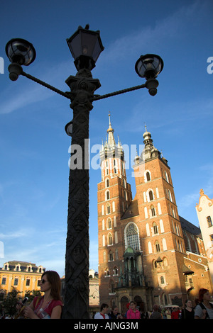 Chiesa di Santa Maria, Cracovia, in Polonia, in Europa Foto Stock