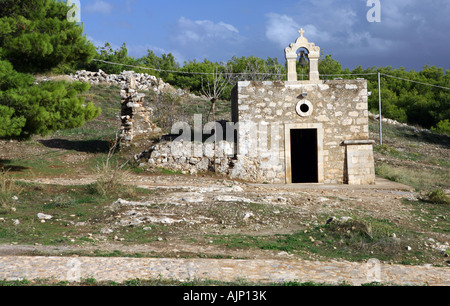 Chiesa di Agia Ekaterini nella Fortezza rocca a Rethymnon Crete Foto Stock