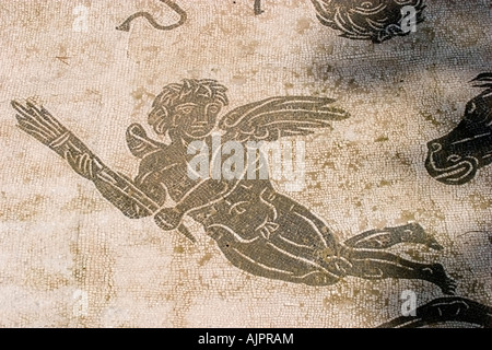 Ostia antica, mosaico Foto Stock