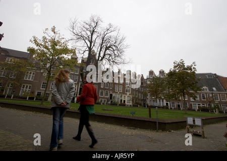 Begijnhof Amsterdam Womens Refuge, Paesi Bassi Foto Stock
