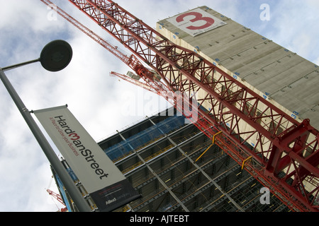 Nuovi sviluppi a tre Hardman Street Spinningfelds Manchester Foto Stock