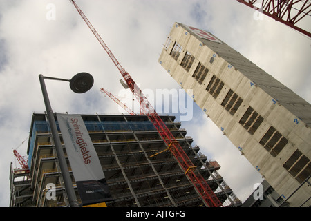 Nuovi sviluppi a Hardman Street Spinningfields Manchester Foto Stock