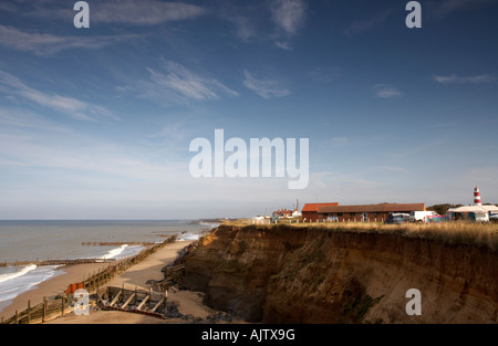 Happisburgh Cliffs, Norfolk Foto Stock