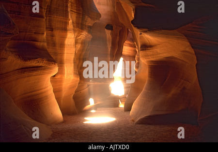Tomaia Antelope Canyon, Arizona, Stati Uniti d'America Foto Stock