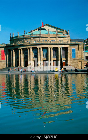 Teatro di Stato / Stoccarda Foto Stock