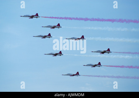 Bagno turco stelle Aerobatic Team Foto Stock
