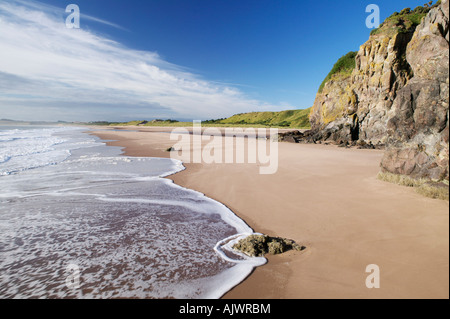 Lunan Bay, Angus, Scotland, Regno Unito Foto Stock