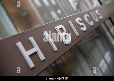 Ristorante Hibiscus London Foto Stock