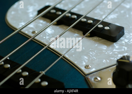 Il parafango Chitarra Basso Foto Stock