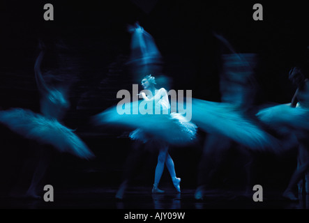 Arti dello spettacolo Balletto tradizionale. Ballerina. Australia. Foto Stock