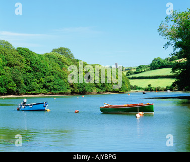 GB DEVON KINGSBRIDGE ESTUARIO SOUTHPOOL CREEK Foto Stock
