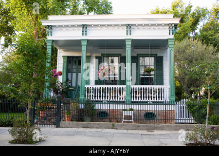 Vintage House a New Orleans Foto Stock