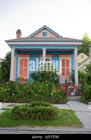 Vintage House a New Orleans Foto Stock