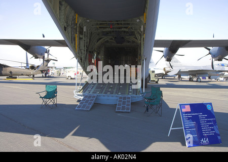 Super hercules c-130j velivoli da trasporto Foto Stock