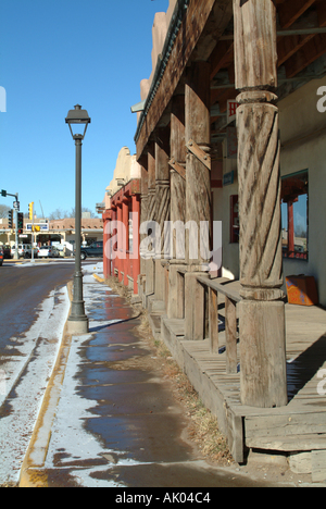 Kit Karson Road e Museo di Taos New Mexico Foto Stock