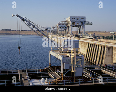 USA OREGON COLUMBIA RIVER McNary diga idroelettrica Columbia River Oregon USA Foto Stock