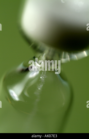 Una clessidra Foto Stock