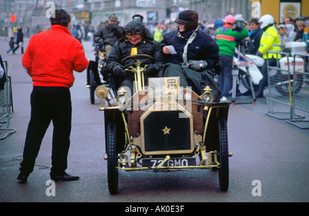 1904 Peugeot prendendo parte al 1992 Londra Brighton Run Foto Stock