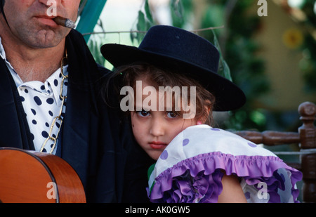 Piloti Festival / Arroyo de la Luz / Reiterfest / Volksfest Foto Stock