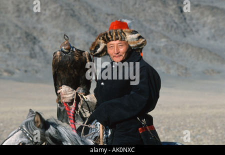 Golden Eagle Hunter Foto Stock