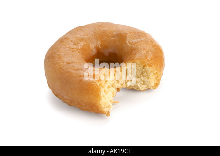 Anello ciambella con morso prelevato Foto Stock